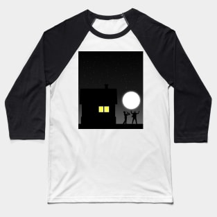 CELEBRATION IN MOONLIGHT Baseball T-Shirt